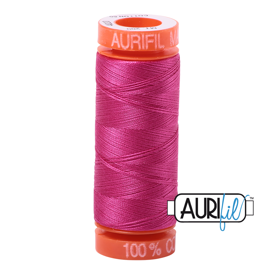Aurifil 50wt - Fuchsia | Small Spool
