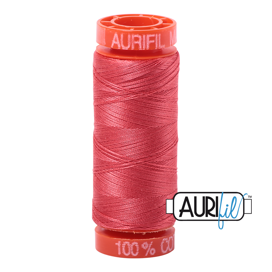 Aurifil 50wt - Medium Red | Small Spool