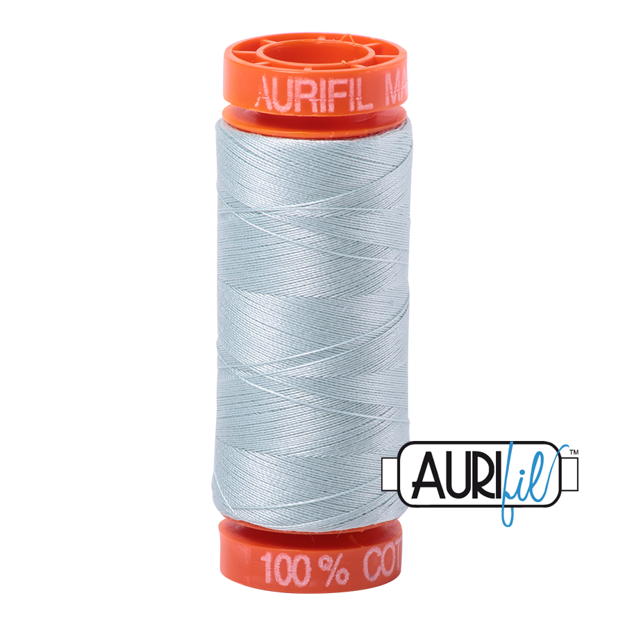 Aurifil 50wt - Light Grey Blue | Small Spool