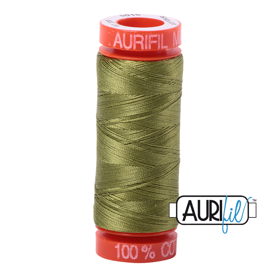 Aurifil 50wt - Olive Green | Small Spool