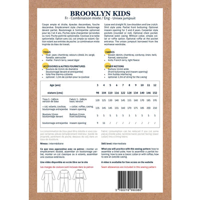 Brooklyn Jumpsuit Pattern | 3-12 Years