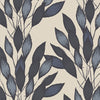 Haven - Brushed Leaves Gris | Canvas