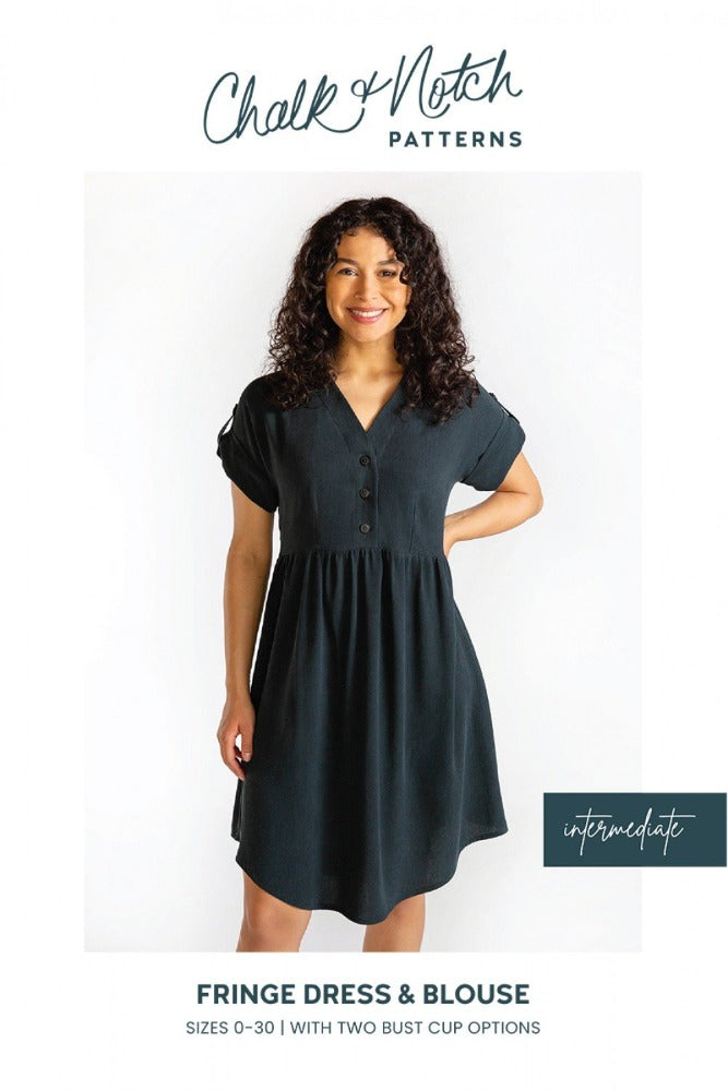 Fringe Dress and Blouse Pattern