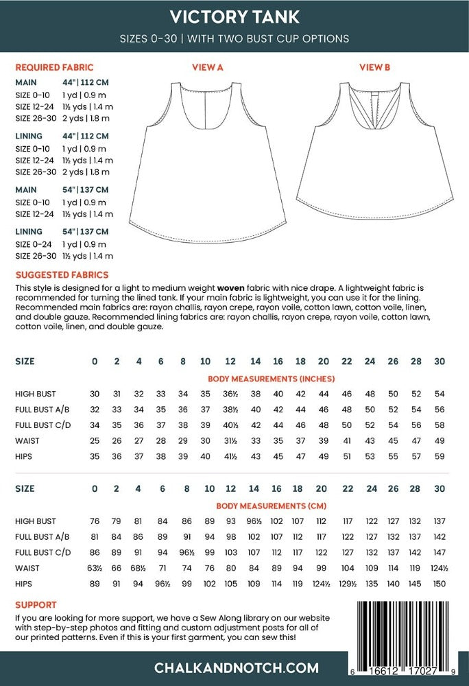 Victory Tank Pattern
