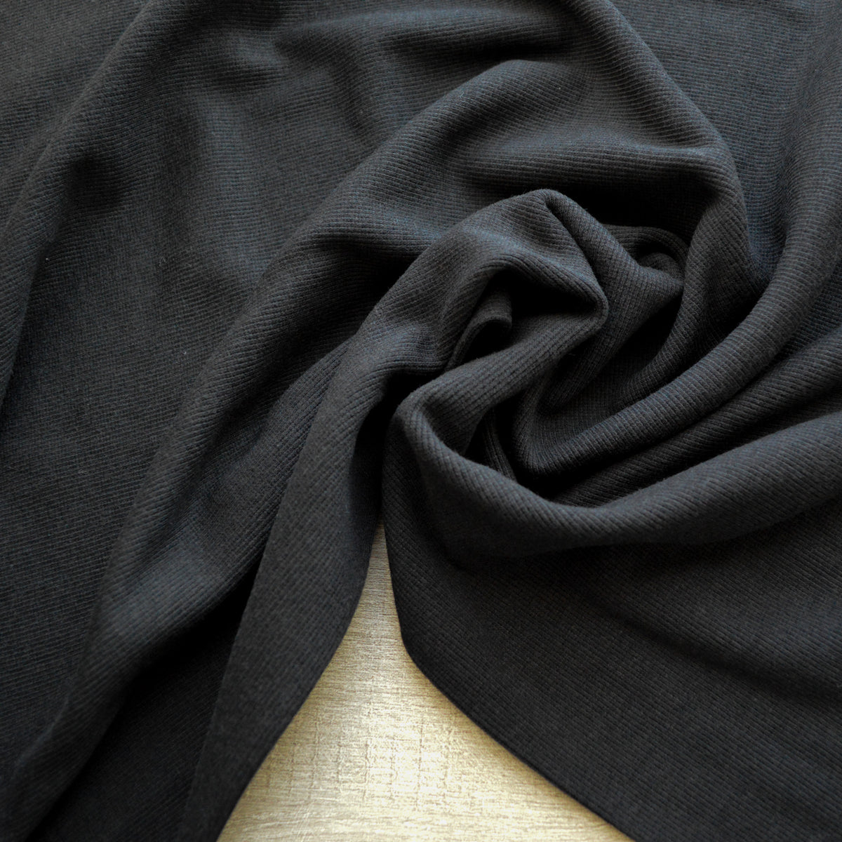 Cotton Bamboo 2x2 Rib Knit