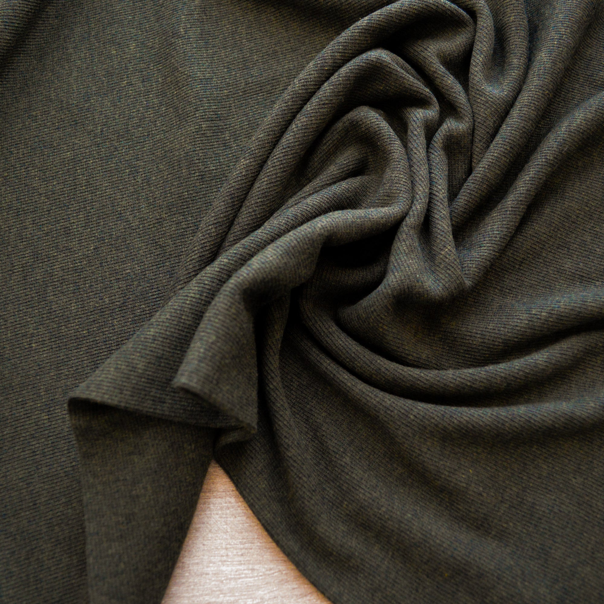 Cotton Bamboo 2x2 Rib Knit - Thread Count Fabrics