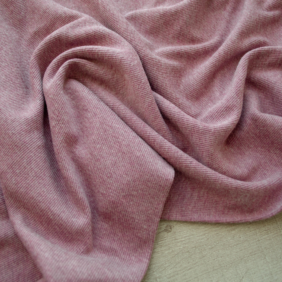 Cotton Bamboo 2x2 Rib Knit