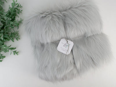 Solid Arctic Fox Fur - Platinum