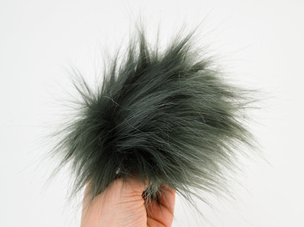 Arctic Fox Fur - Steel