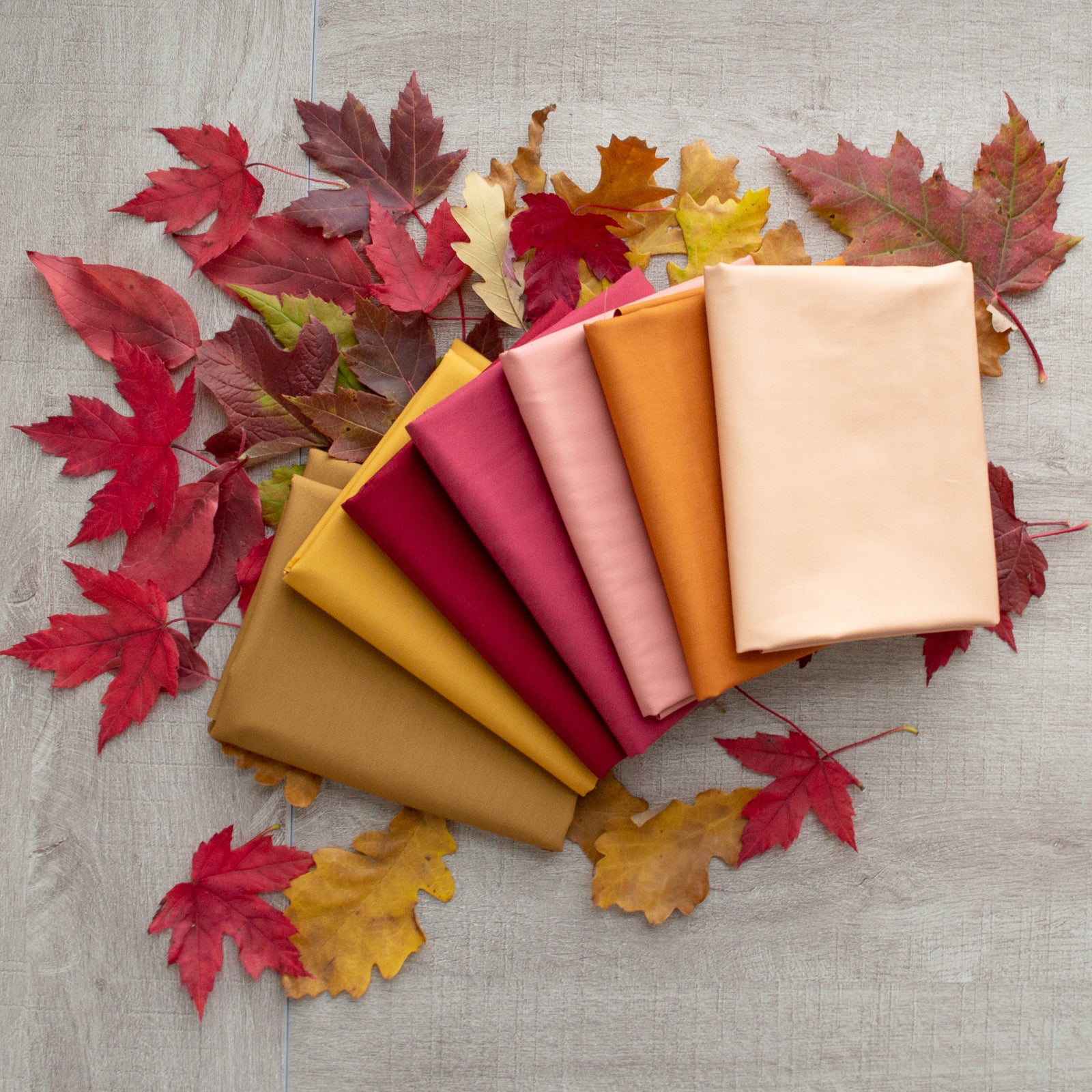 Falling Leaves - Solids Bundle