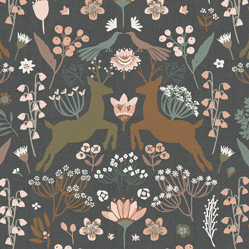 Botanist - Woodlandia Charcoal | Flannel