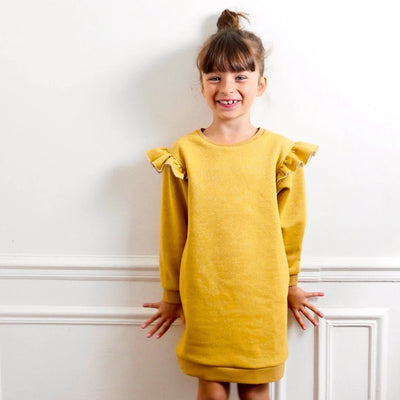 Jasmin Sweatshirt and Dress Pattern | 3-12 Years