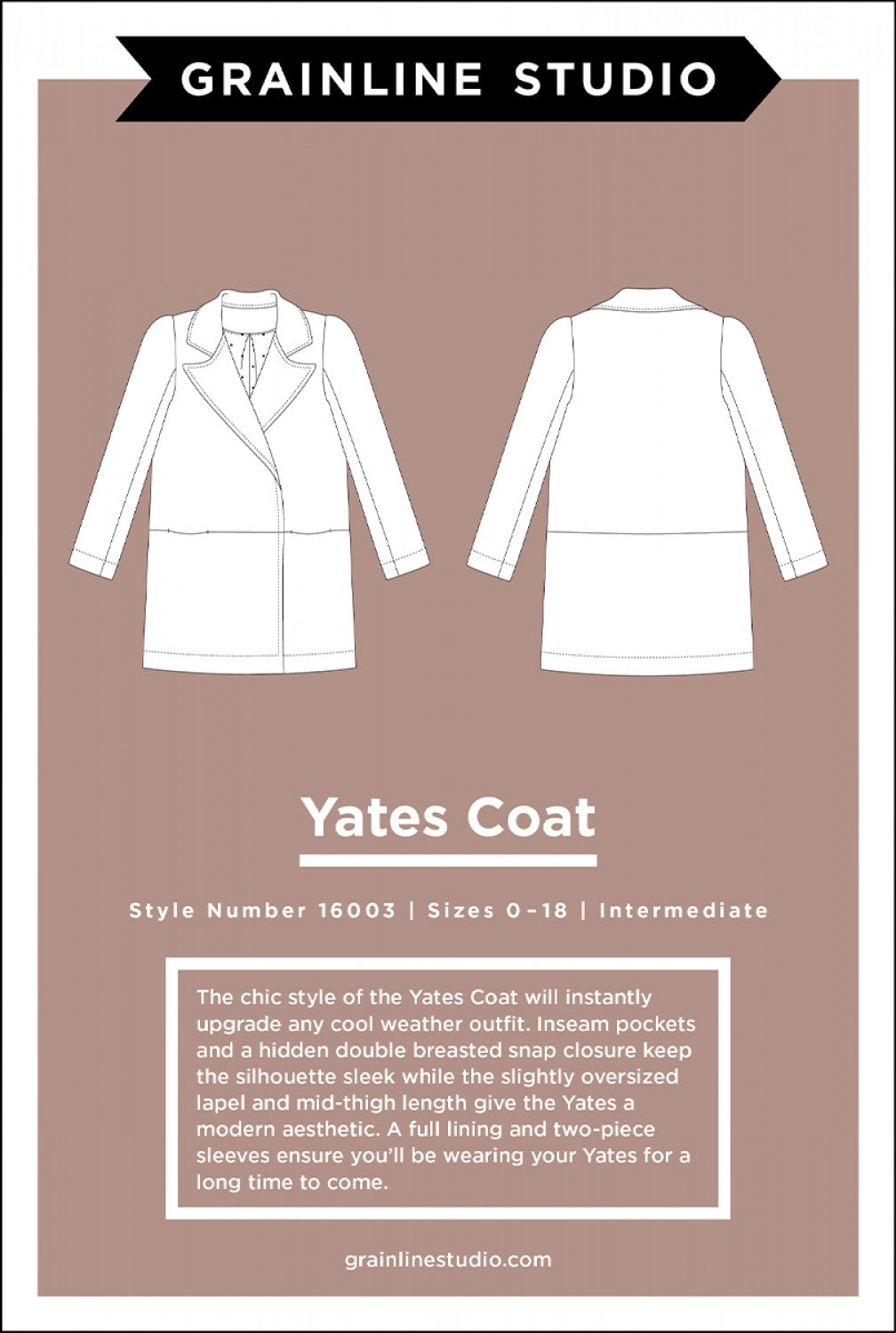 Yates Jacket Pattern