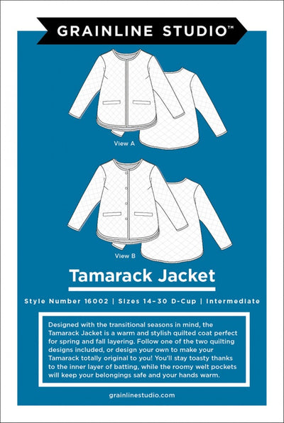 Tamarack Jacket Pattern - Sizes 14-30