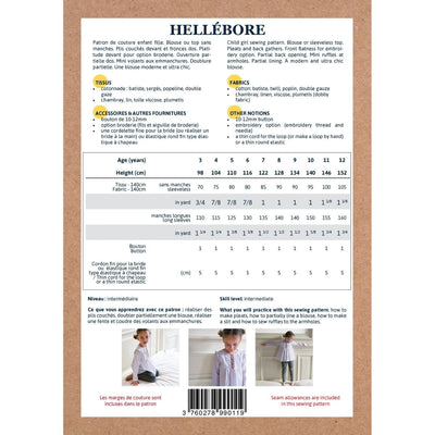 Hellebore Blouse Pattern | 3-12 Years