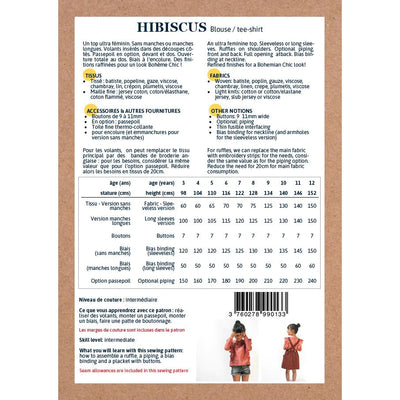 Hibiscus Blouse/T-Shirt Pattern | 3-12 Years - Thread Count Fabrics