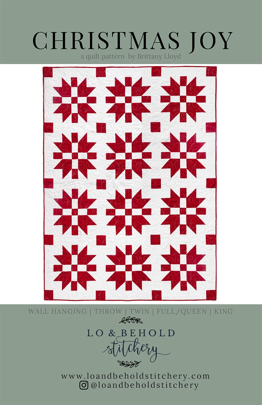 Christmas Joy Quilt Pattern