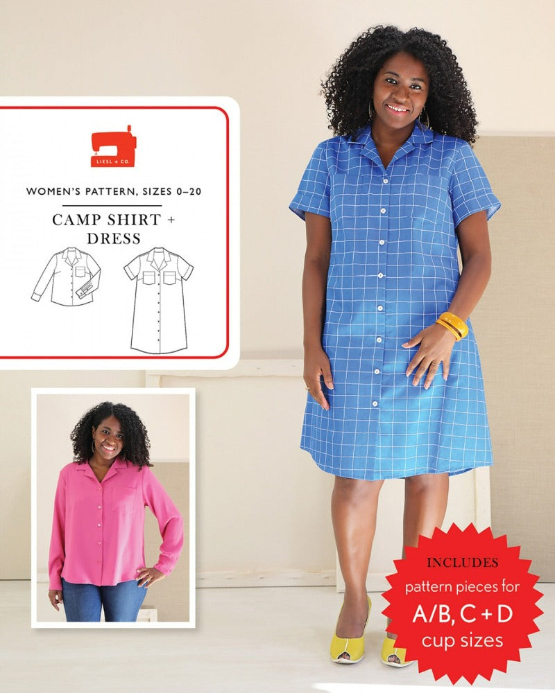Camp Shirt and Dress Pattern
