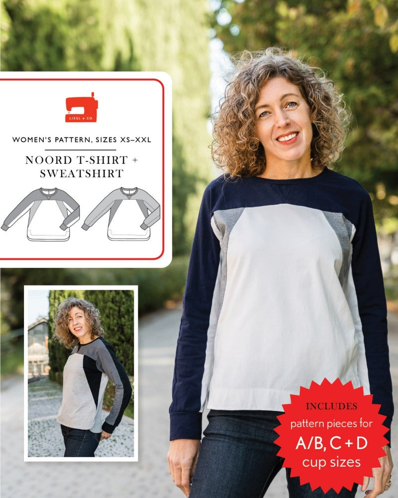 Noord T-Shirt and Sweatshirt Pattern