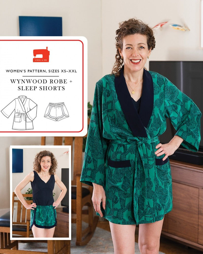Wynwood Robe and Sleep Shorts Pattern