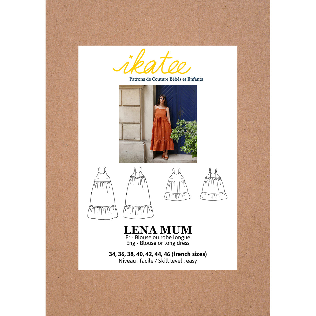 Lena Blouse and Dress Pattern