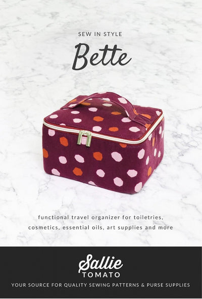 Bette Travel Organizer Pattern