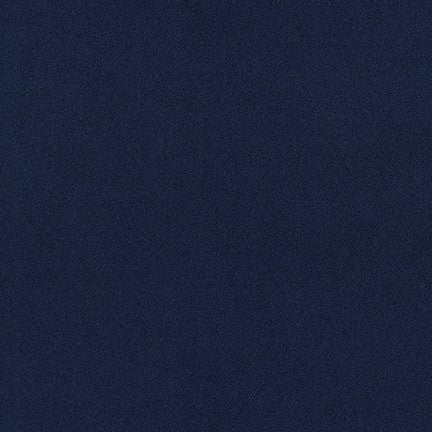 Organic Mammoth Flannel | Solid - Navy