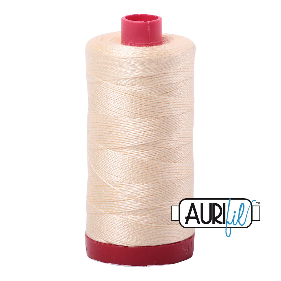 Aurifil 12wt - Butter