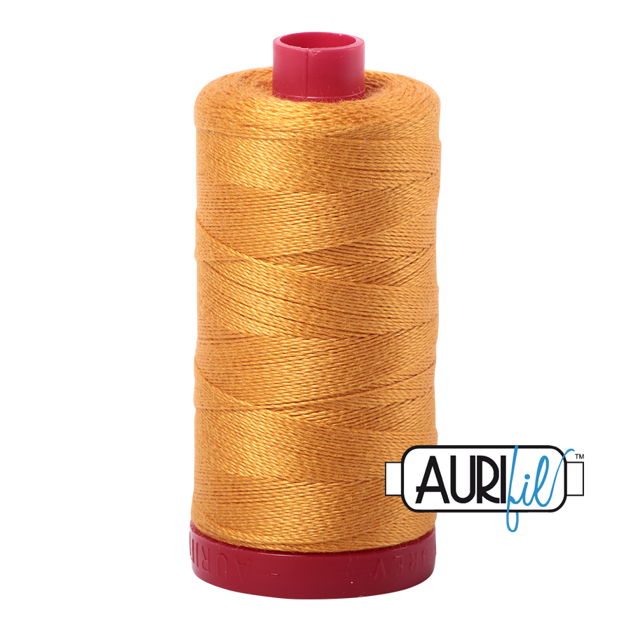 Aurifil 12wt - Orange Mustard