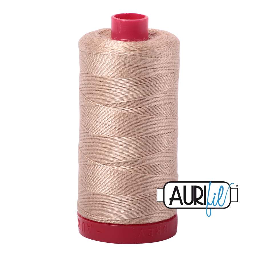 Aurifil 12wt - Beige