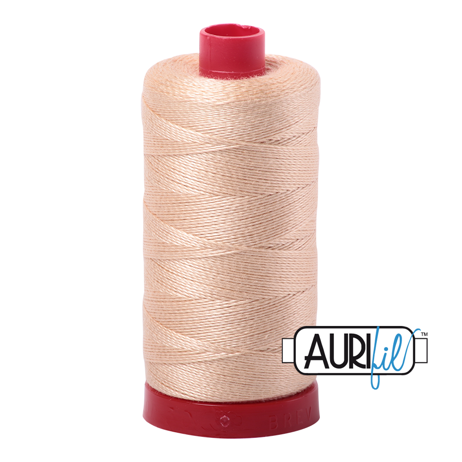 Aurifil 12wt - Shell