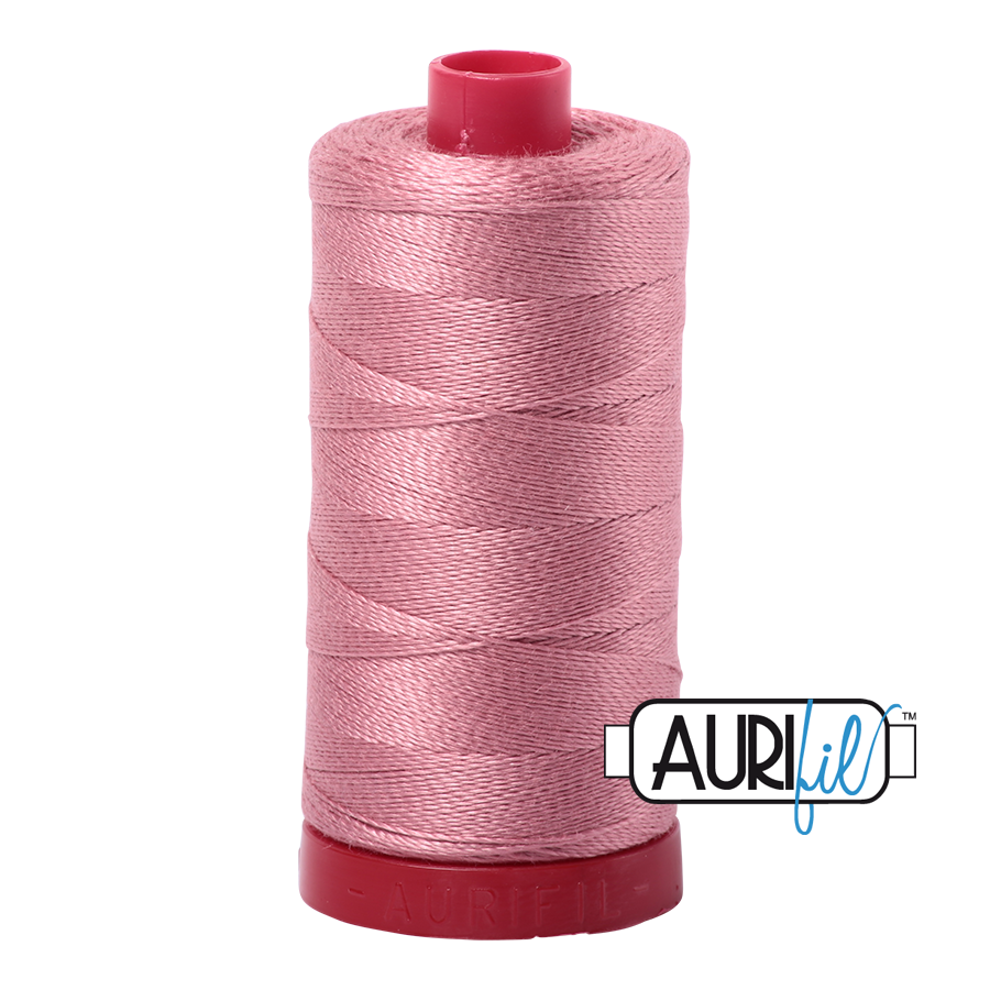 Aurifil 12wt - Victorian Rose