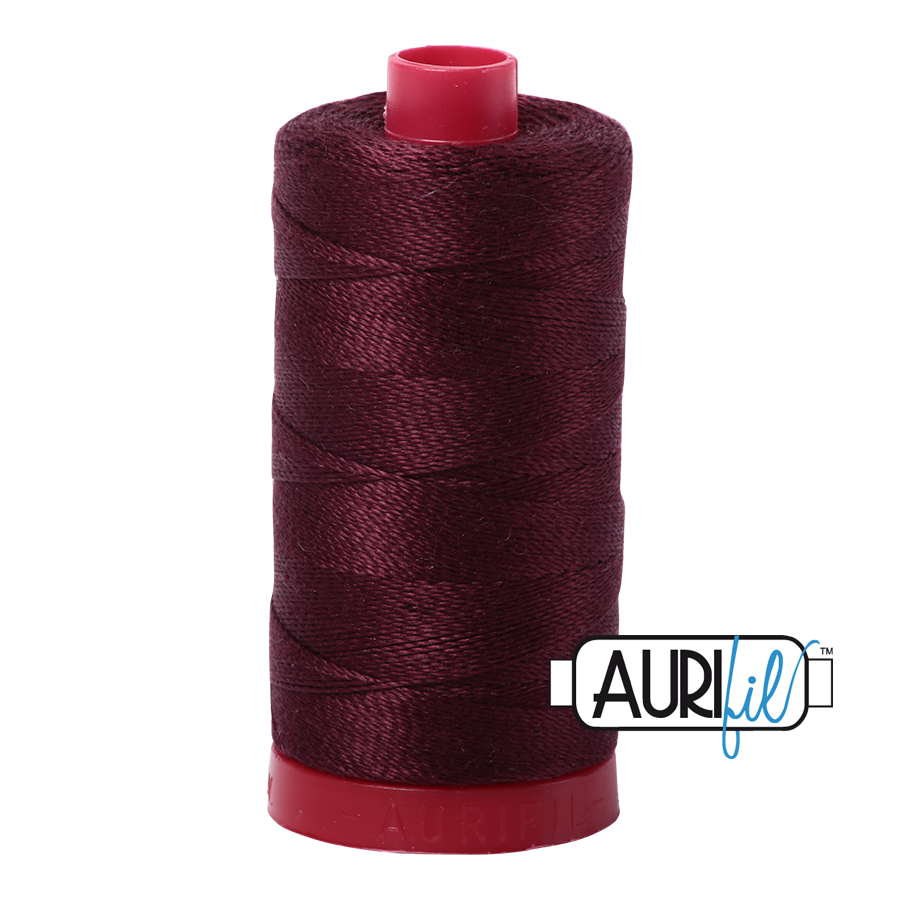 Aurifil 12wt - Dark Wine