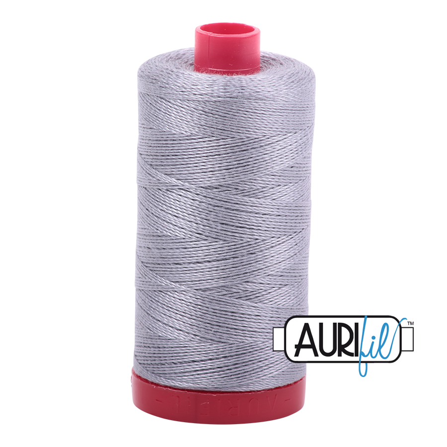 Aurifil 12wt - Grey