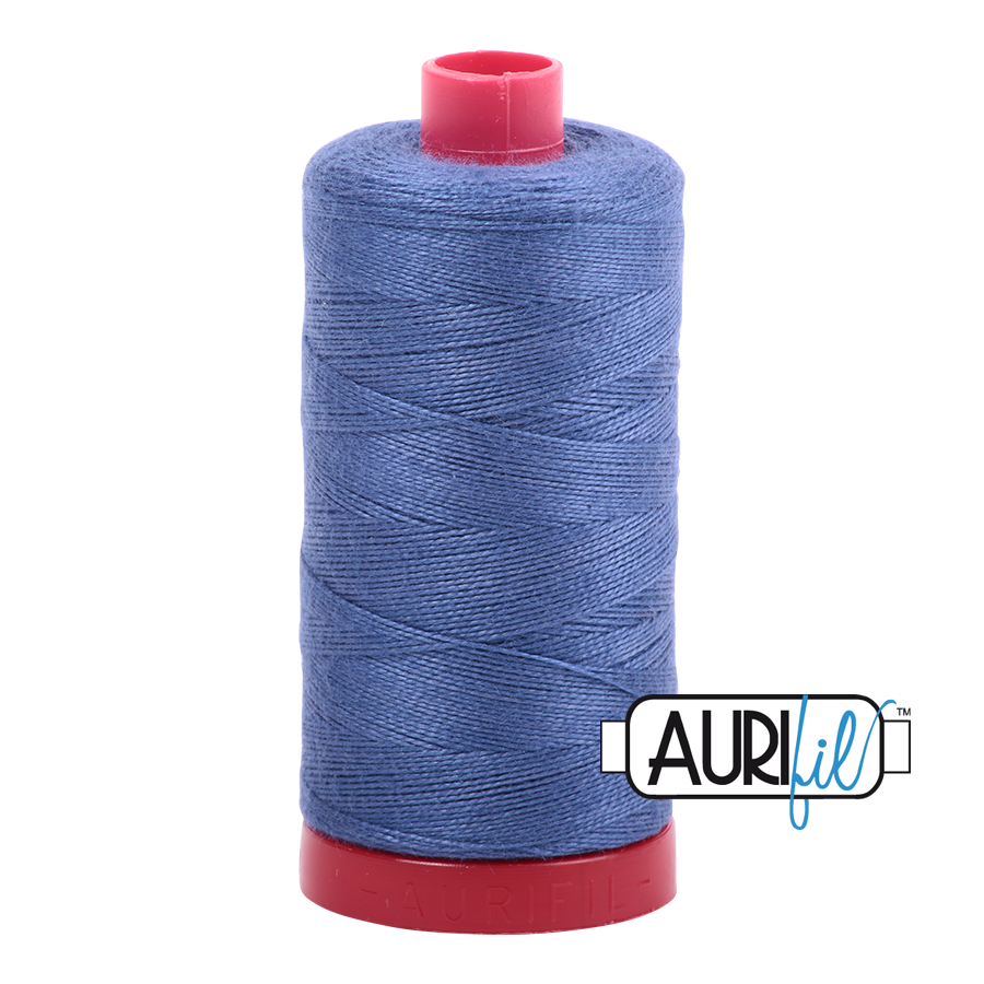 Aurifil 12wt - Steel Blue