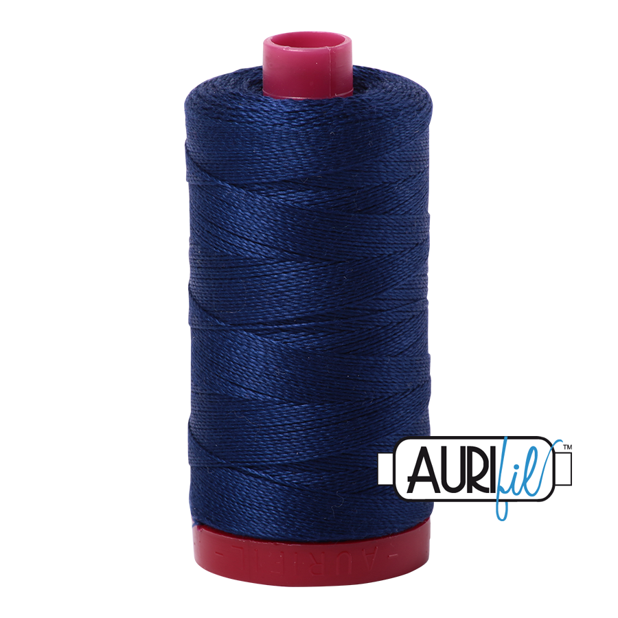 Aurifil 12wt - Dark Navy