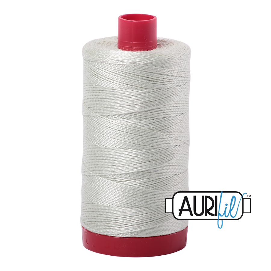 Aurifil 12wt - Light Grey Green