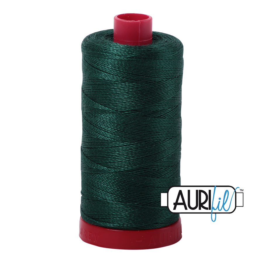 Aurifil 12wt - Medium Spruce