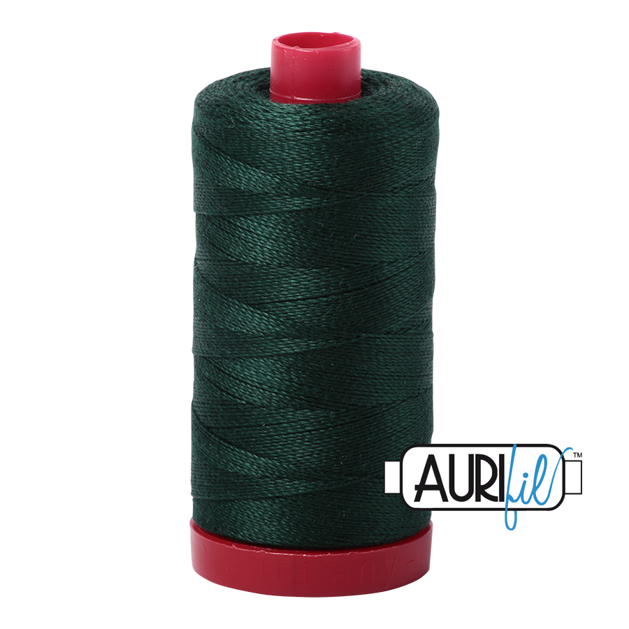 Aurifil 12wt - Forest Green