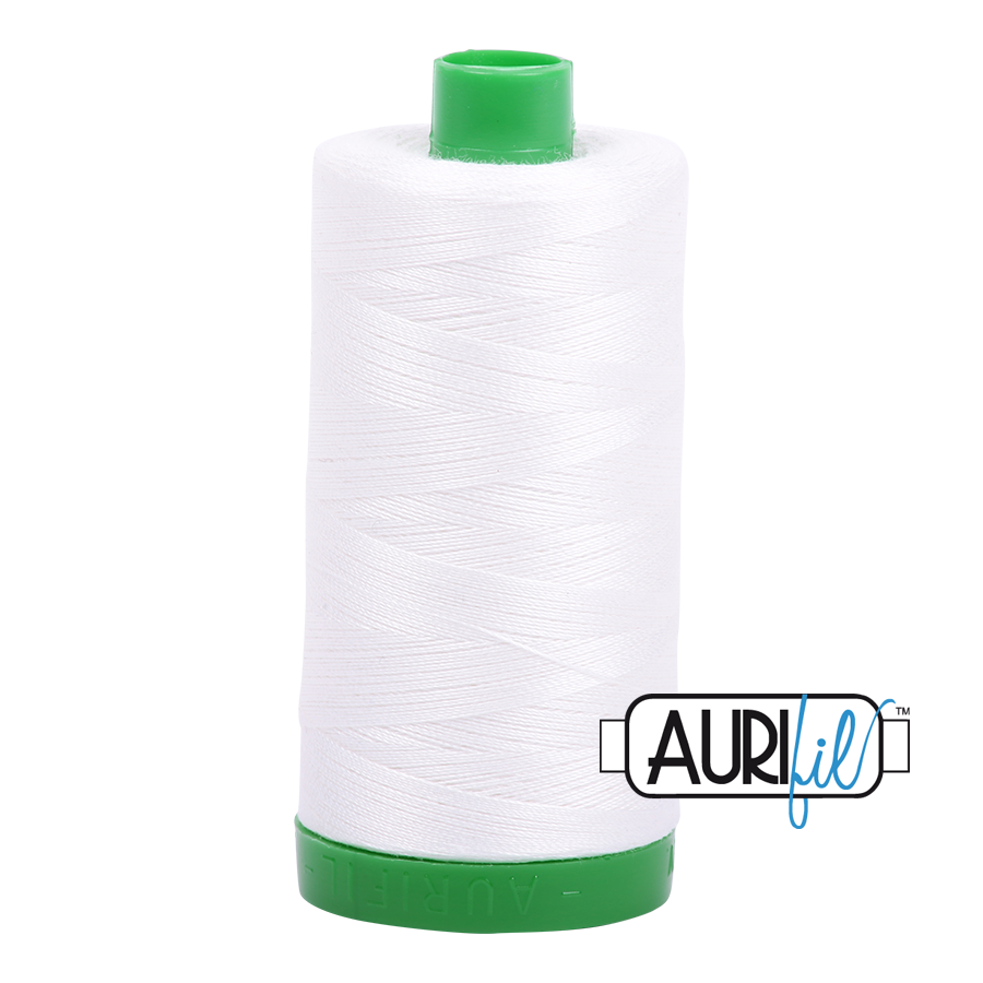Aurifil 40wt - Natural White