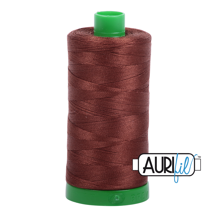 Aurifil 40wt - Chocolate
