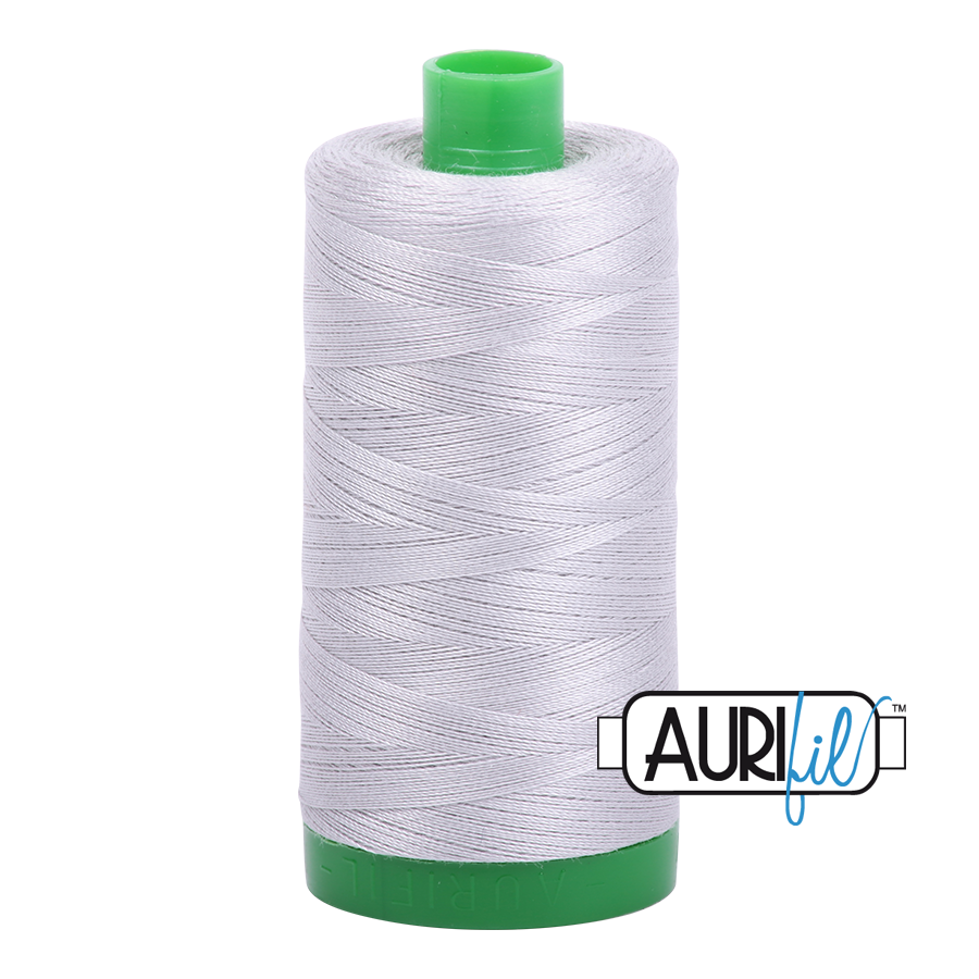 Aurifil 40wt - Aluminium