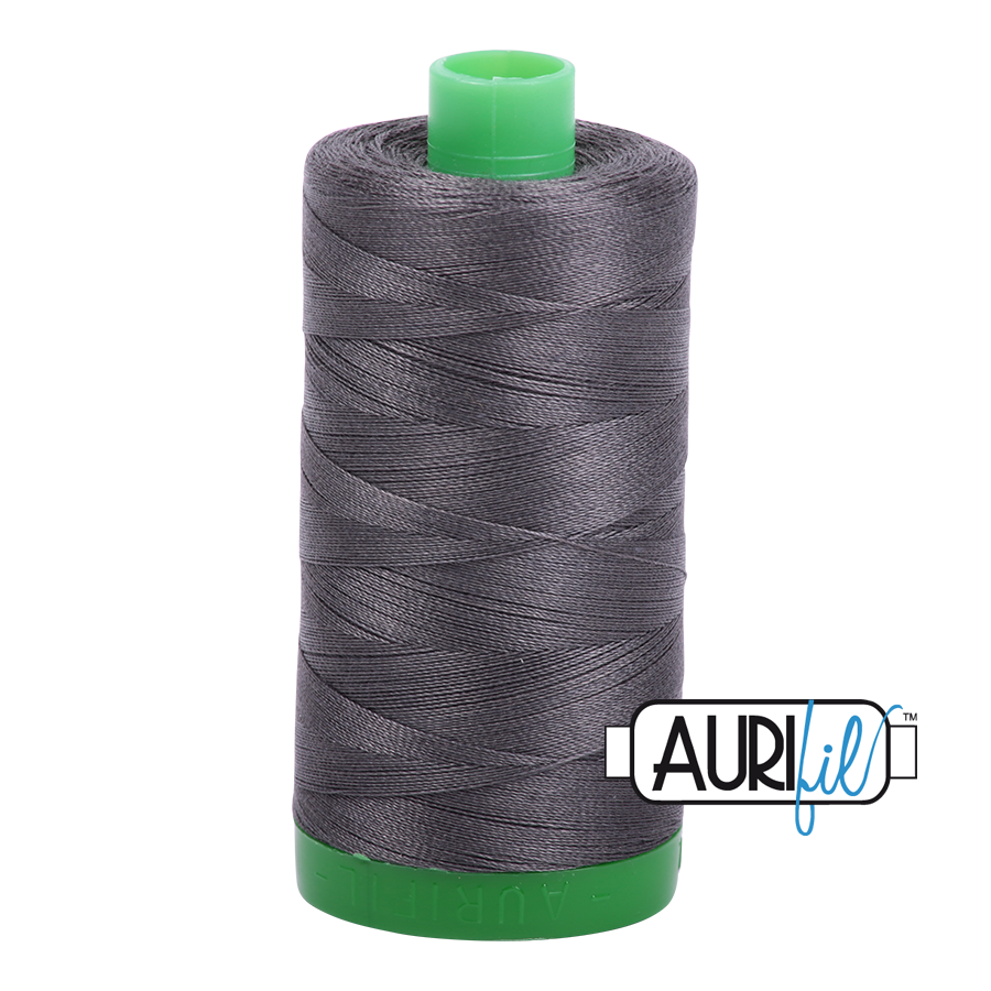 Aurifil 40wt - Dark Pewter