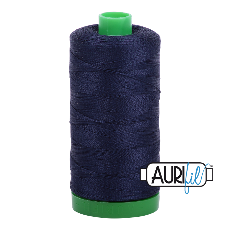 Aurifil 40wt - Very Dark Navy