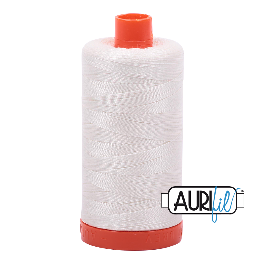 Aurifil 50wt - Chalk