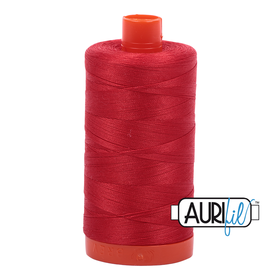 Aurifil 50wt - Lobster Red