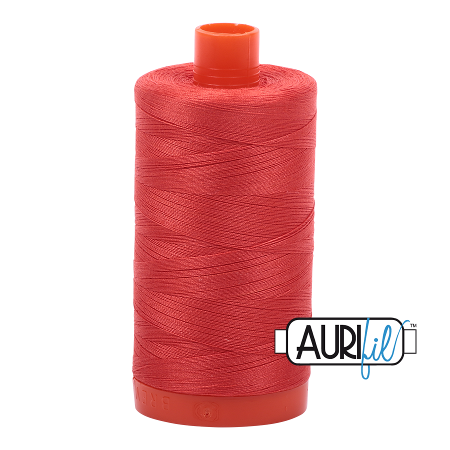 Aurifil 50wt - Light Red Orange