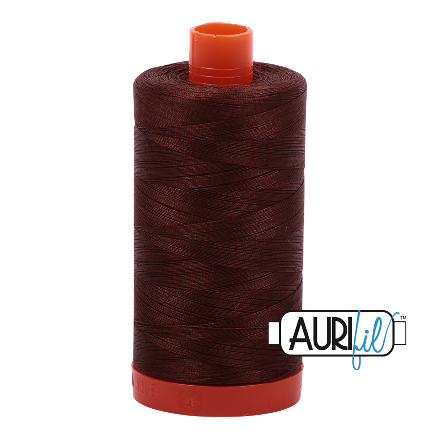 Aurifil 50wt - Chocolate