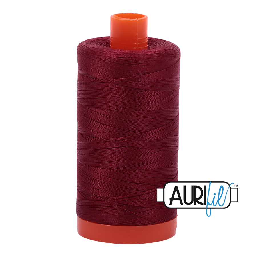 Aurifil 50wt - Dark Carmine Red