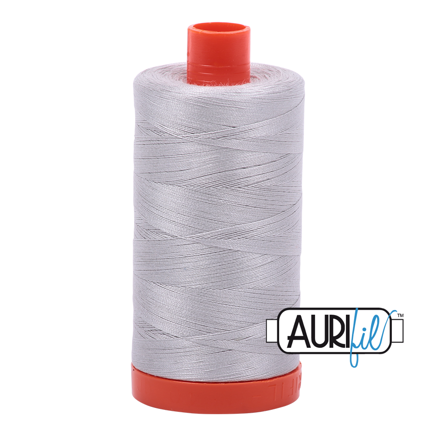 Aurifil 50wt - Aluminium
